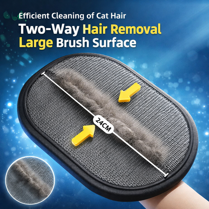 The Glove That Picks Up Hair Better Than Any Roller — Fast, Easy, Forever!