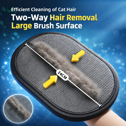 The Glove That Picks Up Hair Better Than Any Roller — Fast, Easy, Forever!