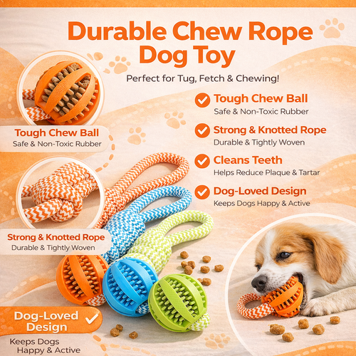 The Toy That Keeps Your Dog Busy, Calm — And Cleans Teeth at the Same Time