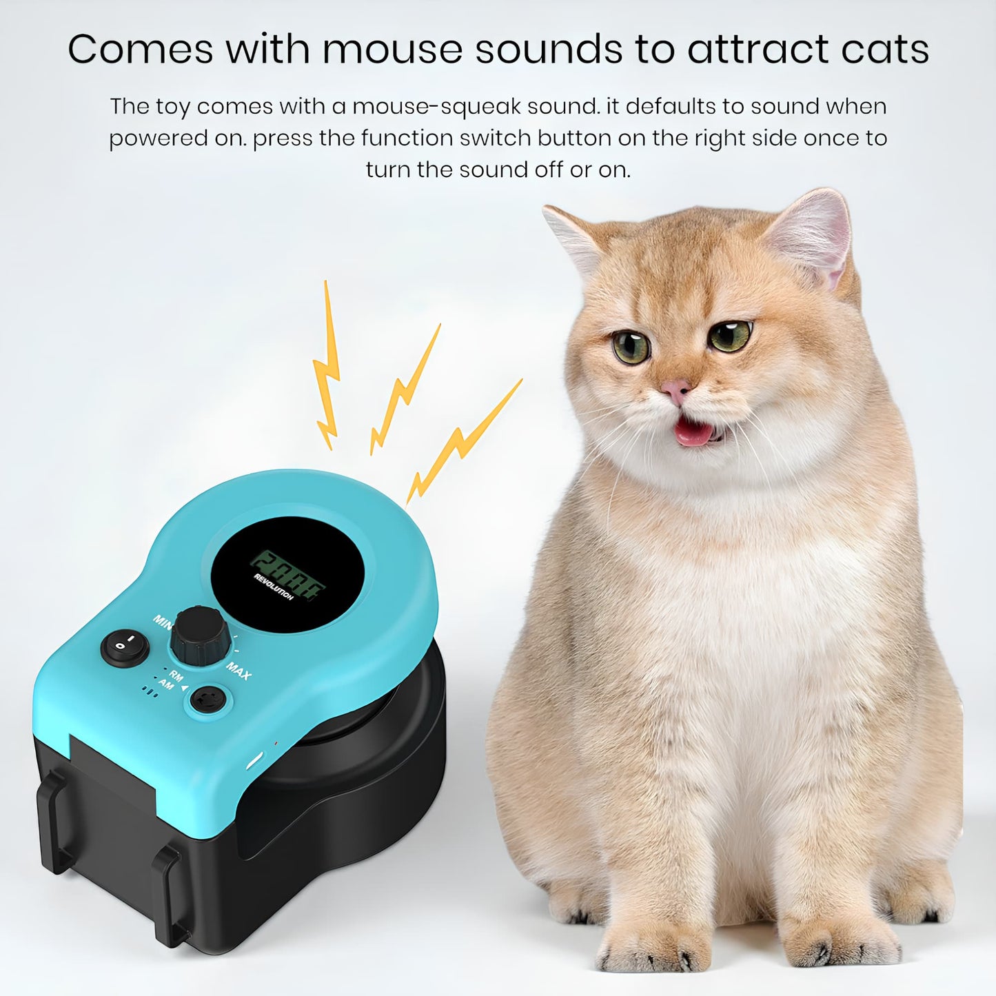 Interactive Electric Cat Teaser Toy