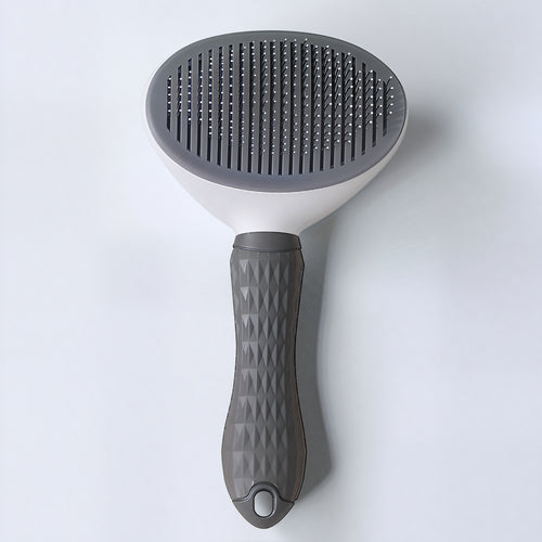 Professional Pet Grooming Comb with Self-Cleaning