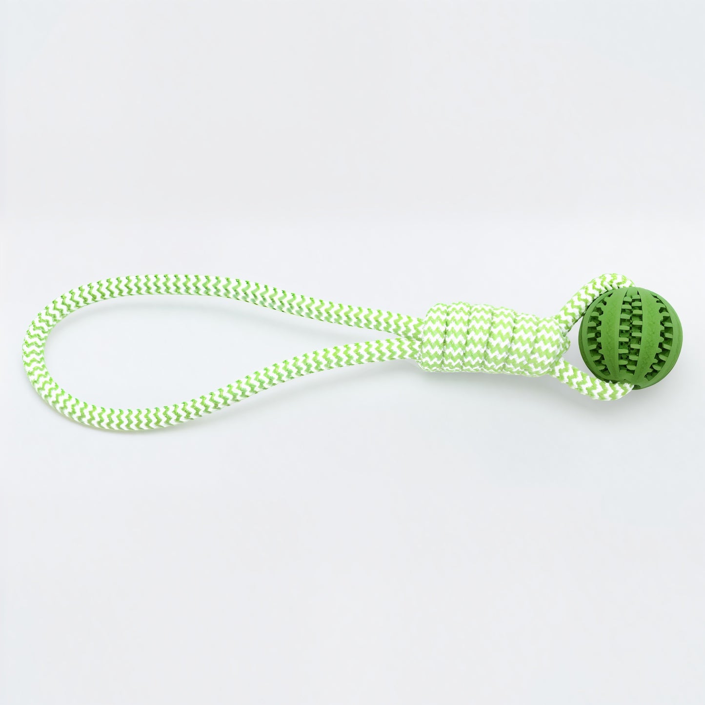 Smart Dog Toy Ball - Interactive Tug-of-War with Food Leak Feature